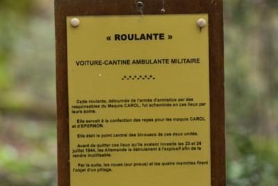 Du parc à la forêt - Plaque commémorative - Agrandir l'image 3 sur 5, fenêtre modale