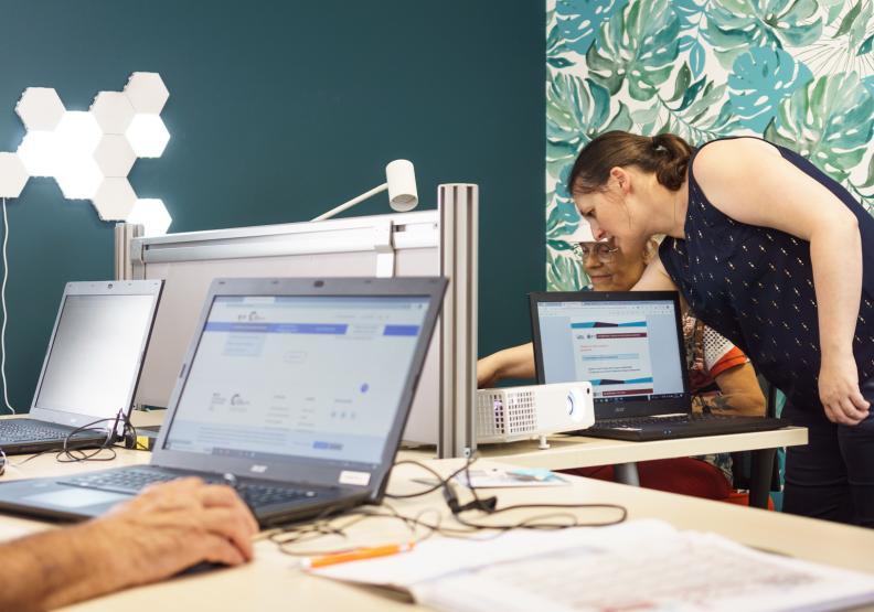 Agrandir l'image, fenêtre modale